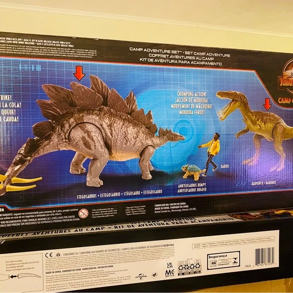 ❌ SOLD Jurassic World Camp Cretaceous camp adventure set Collector toy Netflix - Picture 1 of 5
